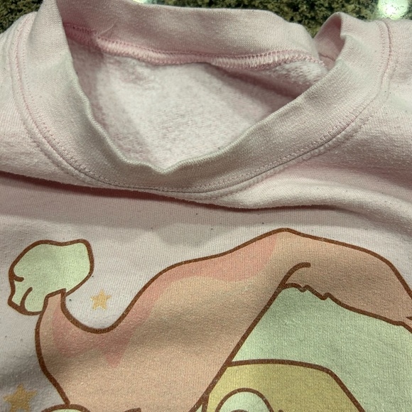 Women’s size large - Pink Santa Christmas sweater - Picture 3 of 5